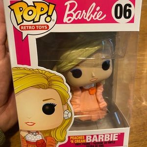 Funko POP! Retro Toys Peaches ‘N Cream Barbie Doll Vinyl Figure #06 NIB NRFB